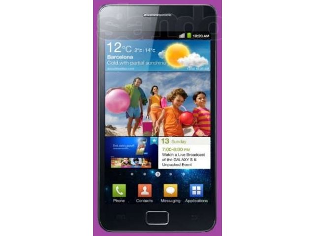 Samsung S серии Galaxy 2 Android 2.3.4, WCDMA, GSM SIM, GPS, 3G, EDGE, в городе Стерлитамак, фото 1, стоимость: 5 700 руб.