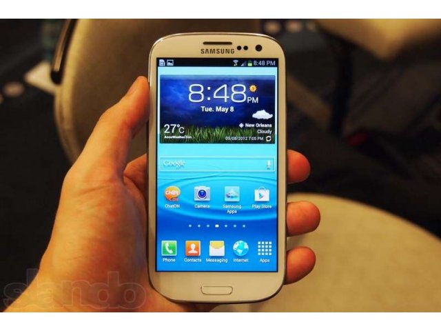 Samsung Galaxy S 3 white в городе Мичуринск, фото 1, стоимость: 15 000 руб.