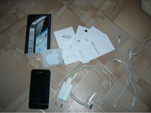 IPhone 4 Black-оригинал в городе Ульяновск, фото 1, стоимость: 14 000 руб.