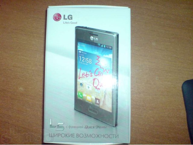 новый LG L5 белый в городе Чита, фото 3, Мобильные телефоны