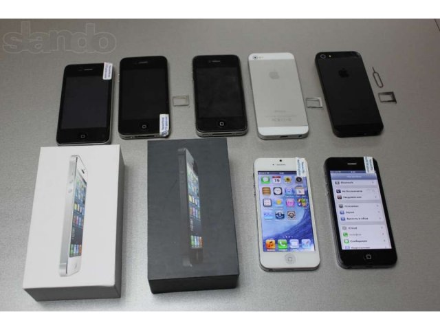 Новые iphone 4s/5 китай,большой выбор в городе Тверь, фото 1, Мобильные телефоны