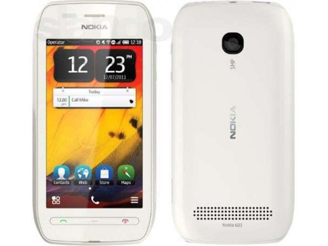 Nokia 603 white в городе Новая Ладога, фото 1, стоимость: 5 500 руб.