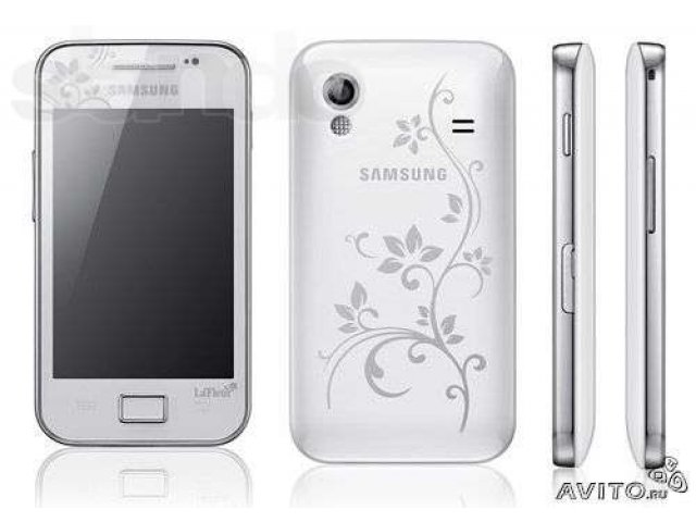 Samsung S5830 White la Fleur Galaxy Ace в городе Березовский, фото 1, стоимость: 4 500 руб.