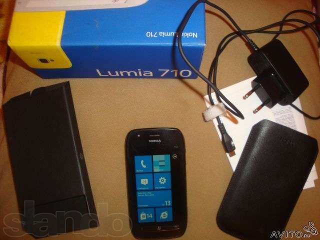 Nokia lumia 710 black в городе Стерлитамак, фото 1, Башкортостан