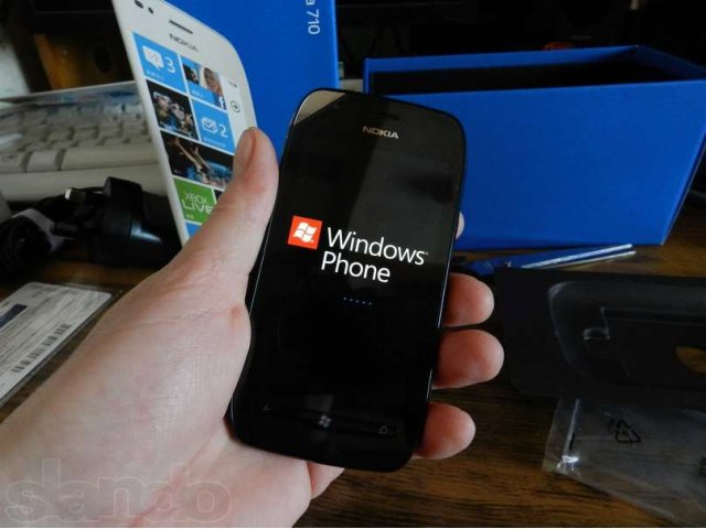 Nokia lumia 710 black в городе Стерлитамак, фото 3, Мобильные телефоны