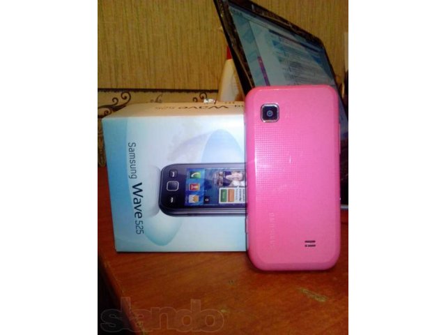 Samsung GT-S5250 Wave525 Pink в городе Ульяновск, фото 2, Мобильные телефоны