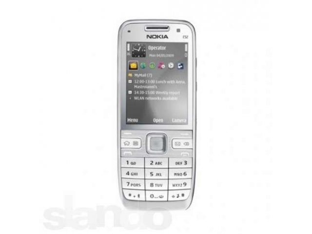 Продам смартфон Nokia E52 (белый) в городе Минусинск, фото 1, стоимость: 5 000 руб.