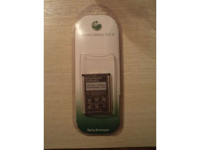 Аккумулятор Sony-Ericsson BST-37 в городе Краснодар, фото 1, Аккумуляторы