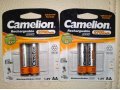 Аккумуляторы AA Camelion 2700mAh новые запечатаные в городе Москва, фото 1, Московская область