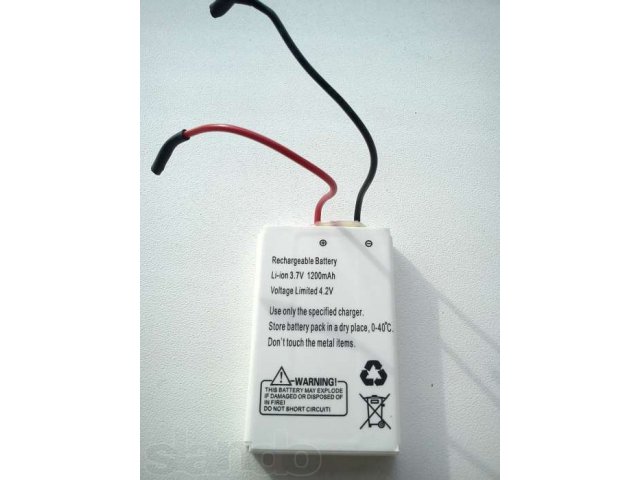 Аккумулятор Li-ion 3,7V 1200mAh в городе Абакан, фото 1, стоимость: 500 руб.