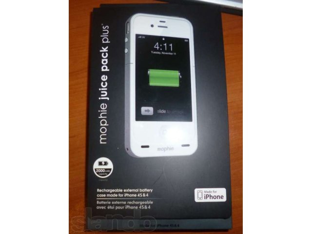 Чехол аккумулятор mophie для iphone в городе Красноярск, фото 8, Красноярский край