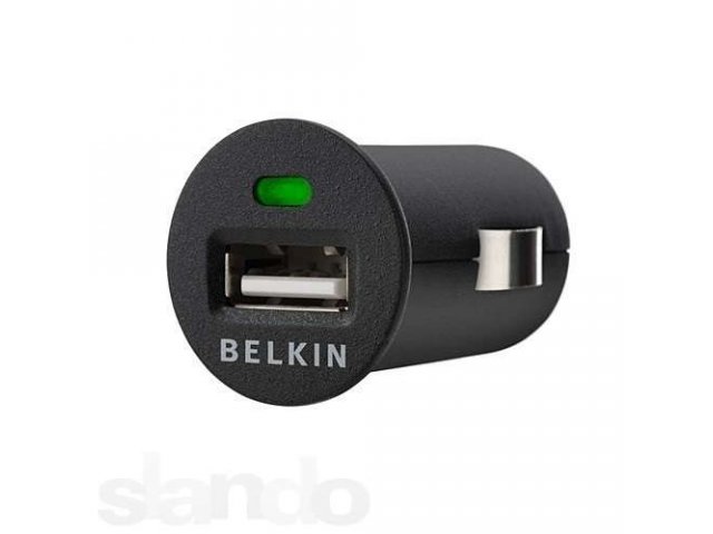 Автомобильная зарядка belkin для iPhone в городе Уфа, фото 1, стоимость: 300 руб.