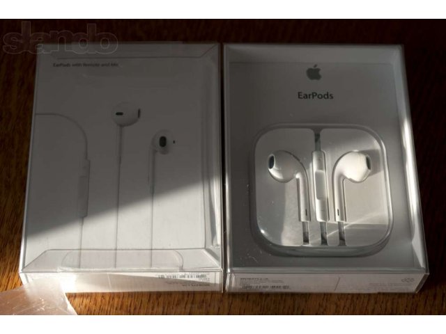 Apple EarPods - новые наушники для iPhone 5 в городе Екатеринбург, фото 2, Гарнитуры