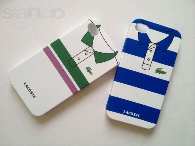 Чехлы-рубашки Lacoste, под iPhone 4/4S. в городе Томск, фото 2, стоимость: 300 руб.