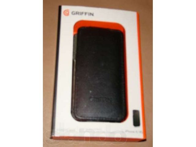 Чехол для iPhone 4/S Griffin (натуральная кожа) в городе Санкт-Петербург, фото 1, Ленинградская область