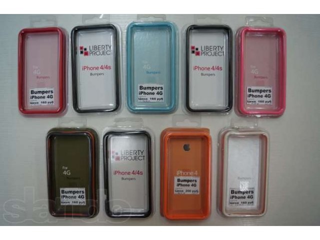 Bumpers для iPhone 4/4S/5 в городе Ульяновск, фото 3, Ульяновская область