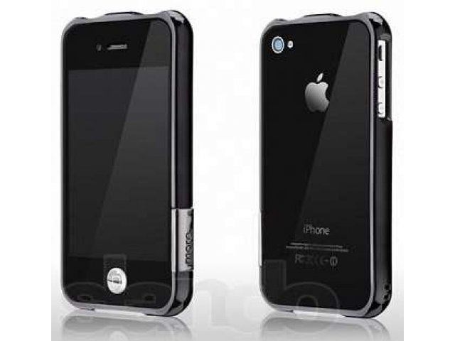 More Color Gem Lucent Black чехол для Apple iPhone 4/4s в городе Самара, фото 2, Самарская область