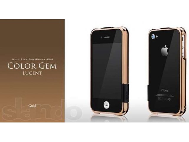 More Color Gem Lucent Black чехол для Apple iPhone 4/4s в городе Самара, фото 7, Чехлы