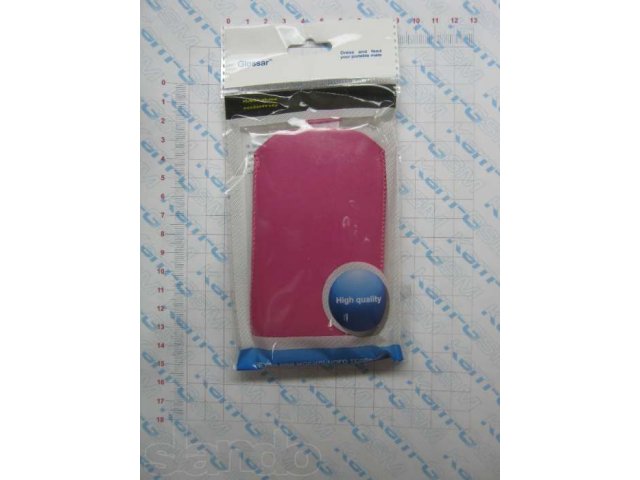 Колба Econom Glossar Leather iPhone 4/4S розовая в городе Кемерово, фото 1, стоимость: 50 руб.