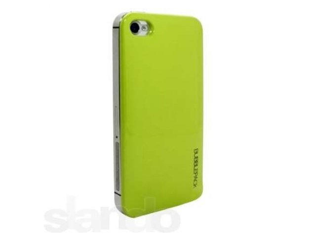 Накладка Bubble Pack Smart Grip для iPhone 4/4S фиолетовая/красная/зеленая в городе Самара, фото 2, стоимость: 400 руб.