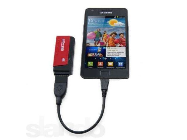 microUSB-USB OTG Cable for Samsung Galaxy S3/S2/Sony/Acer и др. в городе Барнаул, фото 2, Алтайский край