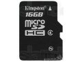 MicroSD Kingston 16GB в городе Ульяновск, фото 1, Ульяновская область