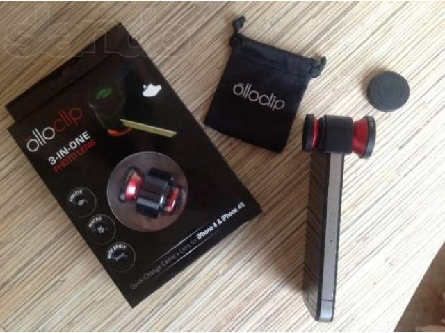 Olloclip объектив для iPhone 4/4s 3в1 (Широкоугольный, Pыбий глаз..) в городе Екатеринбург, фото 5, стоимость: 1 500 руб.