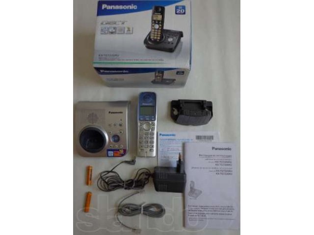 Телефон Panasonic Kx-Tg7225Rus (DECT) в городе Красноярск, фото 3, Радиотелефоны