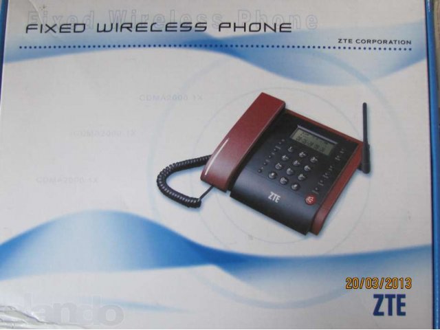 продам стационарный телефон zte cdma в городе Красноярск, фото 1, стоимость: 1 000 руб.