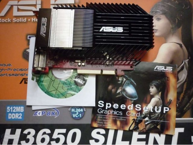 Видеокарта AGP H3650 Asus в городе Красноярск, фото 1, стоимость: 1 500 руб.