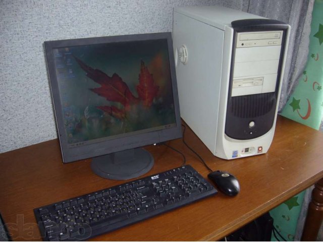 Продам компьютер с 17 ЖК монитором в городе Пенза, фото 1, стоимость: 3 500 руб.