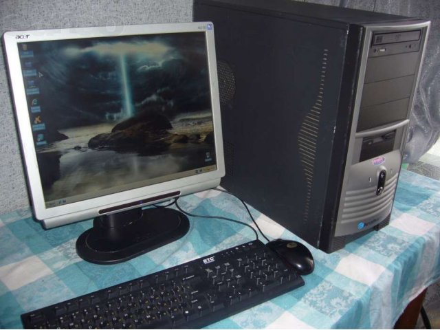 Продам компьютер с 17 ЖК монитором в городе Пенза, фото 1, стоимость: 4 600 руб.