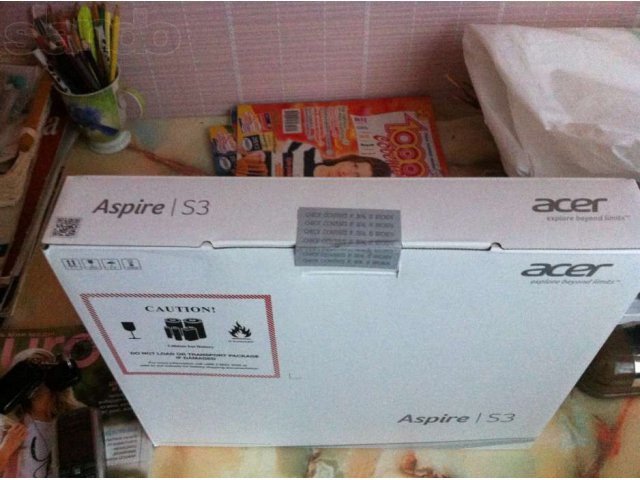 Новый ультрабук Acer Aspire S3 в городе Киров, фото 4, стоимость: 22 000 руб.