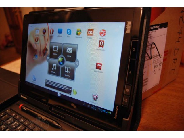 Планшет пк Lenovo ThinkPad (NZ72MRT) 3G, 32Гб + Клавиатура и Стилус в городе Санкт-Петербург, фото 2, Планшеты