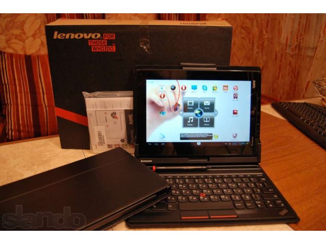 Планшет пк Lenovo ThinkPad (NZ72MRT) 3G, 32Гб + Клавиатура и Стилус в городе Санкт-Петербург, фото 6, Ленинградская область