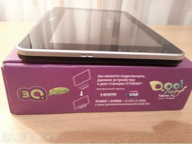 Продам планшет 3Q Qoo! Surf Tablet PC TS1004T. в городе Курск, фото 2, Планшеты