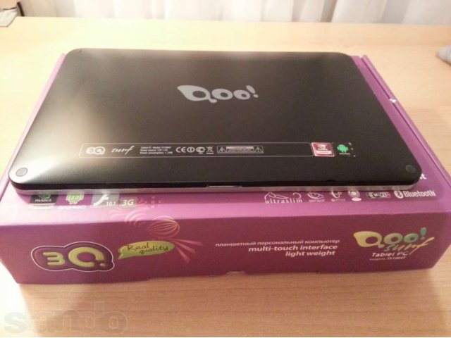 Продам планшет 3Q Qoo! Surf Tablet PC TS1004T. в городе Курск, фото 4, стоимость: 8 000 руб.