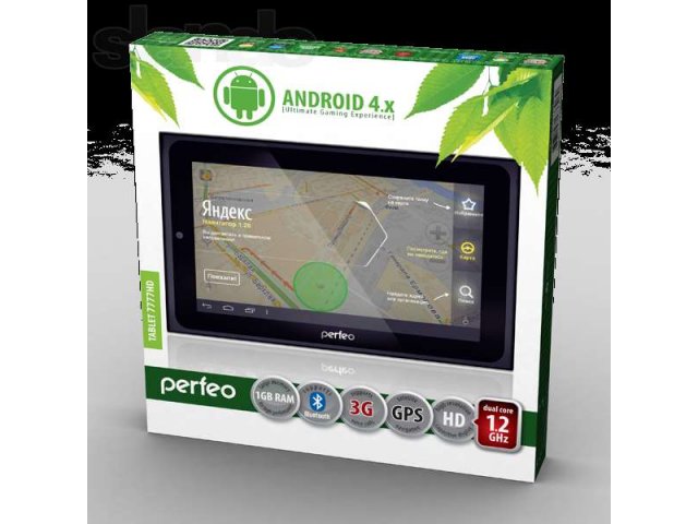 Новый Планшет Perfeo 7777-HD Tablet PC / 7 / White в городе Ярославль, фото 2, Ярославская область