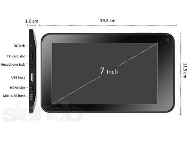 Автомагнитола centek ct 8121 lcd дисплей 7 дюймов совместимость ios android цвет черный