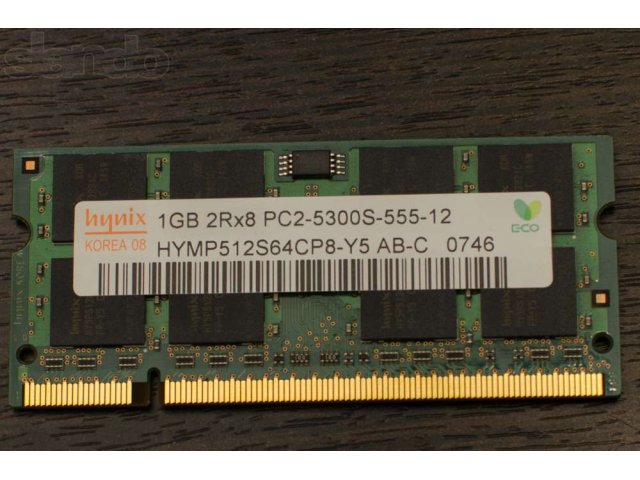 **1GB DDR2**- Acer Aspire 4220 4315 4320 4520 4520G 4535 в городе Мурманск, фото 1, стоимость: 250 руб.