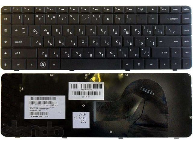 Клавиатура для HP Compaq Presario CQ62 CQ56 G62 G56 в городе Иркутск, фото 1, стоимость: 1 200 руб.