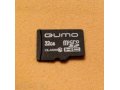 Память QUMO (microSDHC) 32 Gb class 10 в городе Йошкар-Ола, фото 1, Марий Эл