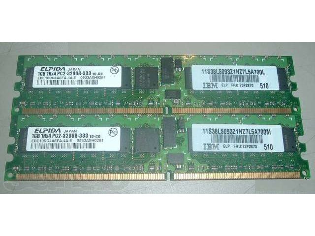 Модуль памяти IBM FRU 73P2870 Server Memory 6GB 6x1GB DDR2 ECC в городе Москва, фото 1, стоимость: 2 000 руб.