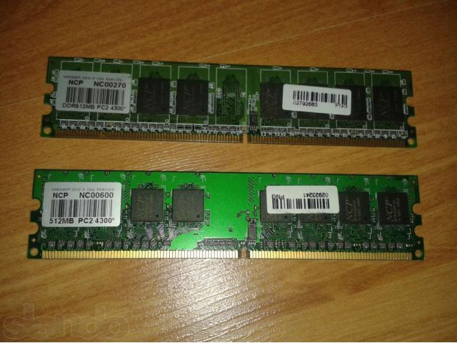 Oперативная память 512MB DDR2 PC4200/4300 в городе Москва, фото 1, стоимость: 600 руб.