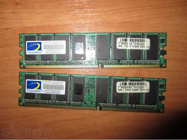 DDR400 продам 2 модуля по 256мб в городе Новосибирск, фото 1, стоимость: 140 руб.