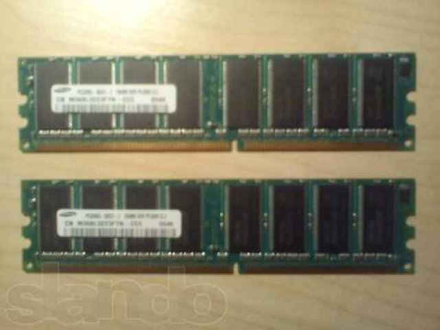 Dimm DDR 256MB 400 Mhz х2 в городе Воронеж, фото 1, стоимость: 200 руб.