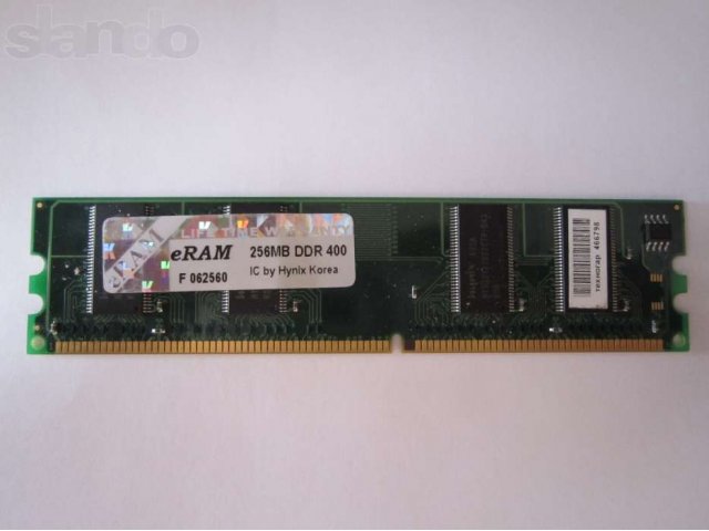 Модуль памяти Hynix DDR 400 DIMM 256Mb в городе Новосибирск, фото 1, Модули памяти