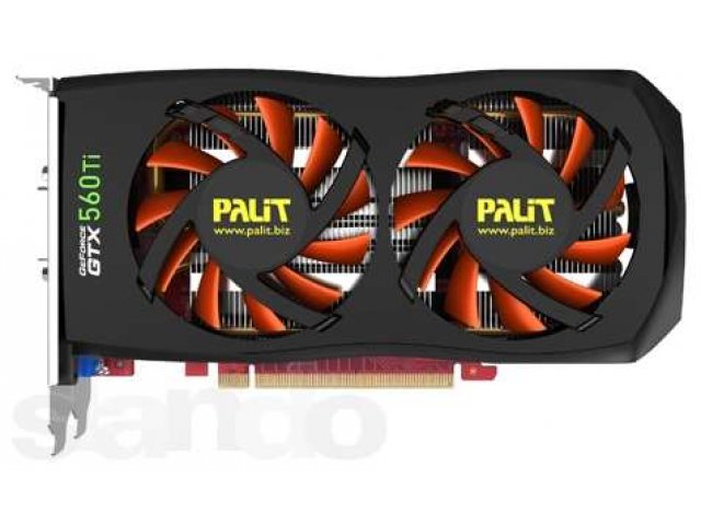 Видеокарта Palit GeForce GTX 560 Ti 2Gb в городе Новосибирск, фото 2, Новосибирская область