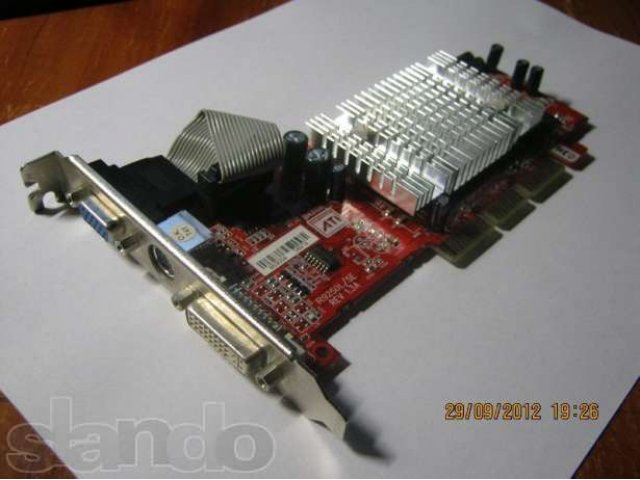 ATI Radeon 9250L/SE 128 AGP в городе Елец, фото 1, Видеокарты