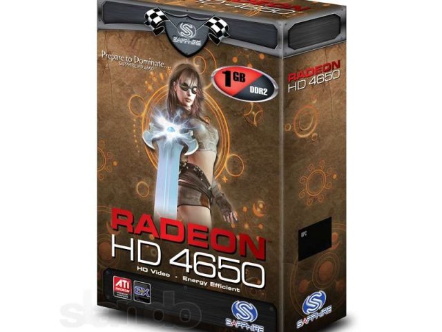 AGP ATI radeon HD 4650 Sapphire 512Mb в городе Ульяновск, фото 2, стоимость: 2 200 руб.